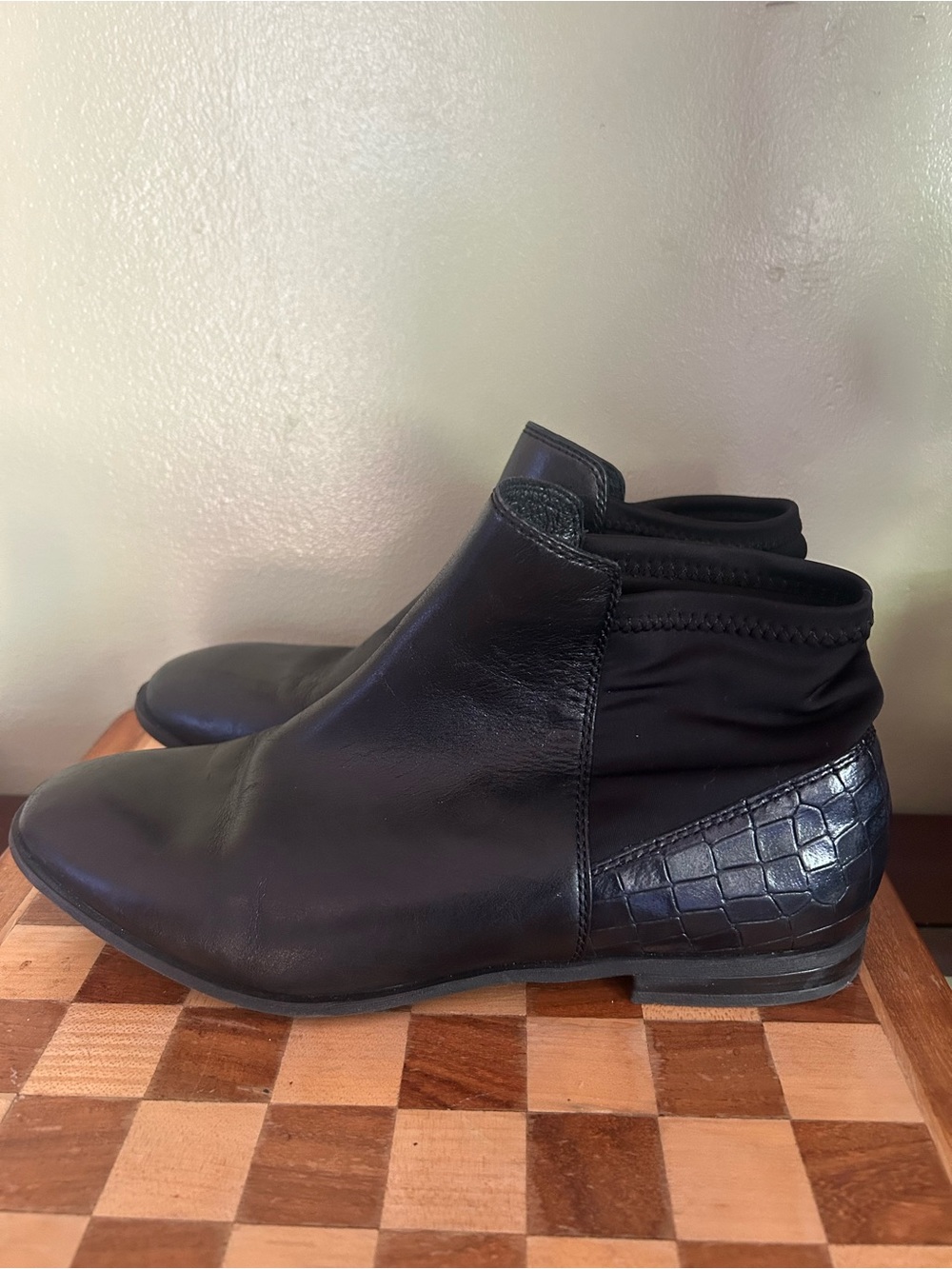 Aldo Ankle Chelsea Boots Comfort Stretch Ankle